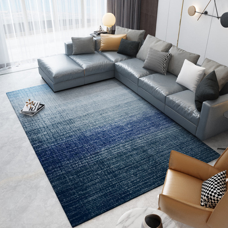 Minimalist Transitional Rug Multi Color Cotton Blend Carpet Anti-Slip Backing Machine Washable Area Rug for Parlor Clearhalo 'Area Rug' 'Rug' 2215615