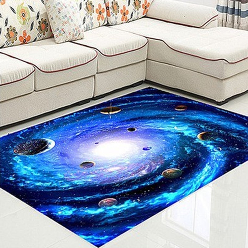 Funky Childrens Rug Multi-Colored 3D Patterned Polyster Area Rug Washable Pet Friendly Easy Care Carpet Clearhalo 'Area Rug' 'Rug' 2216021