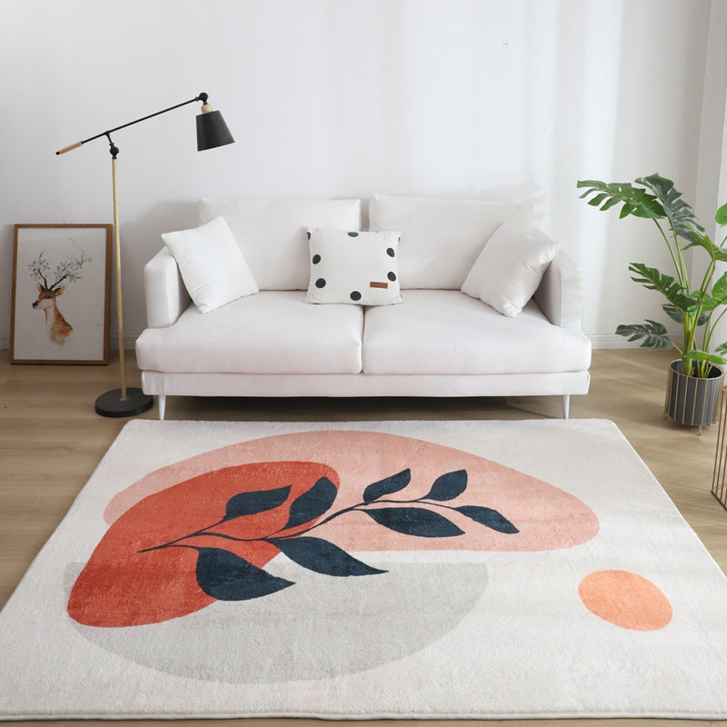 Comfort Living Room Rug Multi-Colored Cartoon Print Carpet Non-Slip Backing Pet Friendly Area Rug Clearhalo 'Area Rug' 'Rug' 2216166