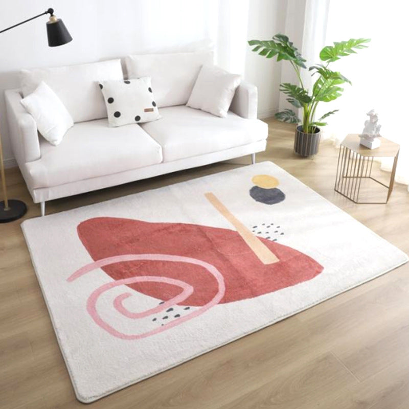 Relaxing Color Block Rug Multi Color Acrylic Area Carpet Anti-Slip Backing Stain-Resistant Indoor Rug for Bedroom Clearhalo 'Area Rug' 'Rug' 2216222
