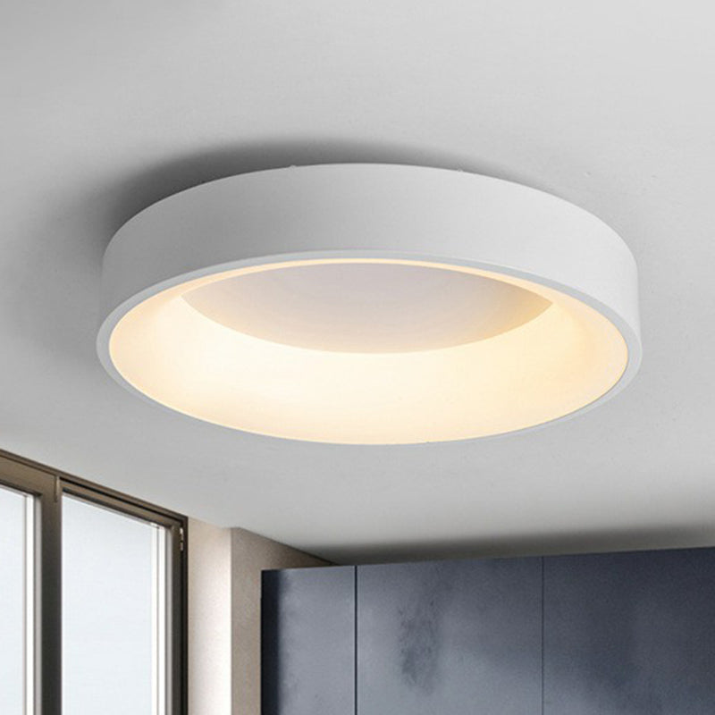 Acrylic Circular Shape Flush Light Modern Style LED Flush Ceiling Light Fixture for Bedroom Clearhalo 'Ceiling Lights' 'Close To Ceiling Lights' 'Close to ceiling' 'Flush mount' Lighting' 2217325