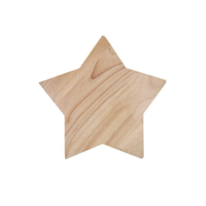 Star Shaped LED Wall Lighting Ideas Contemporary Wood Living Room Sconce Light Fixture Clearhalo 'Modern wall lights' 'Modern' 'Wall Lamps & Sconces' 'Wall Lights' Lighting' 2218187