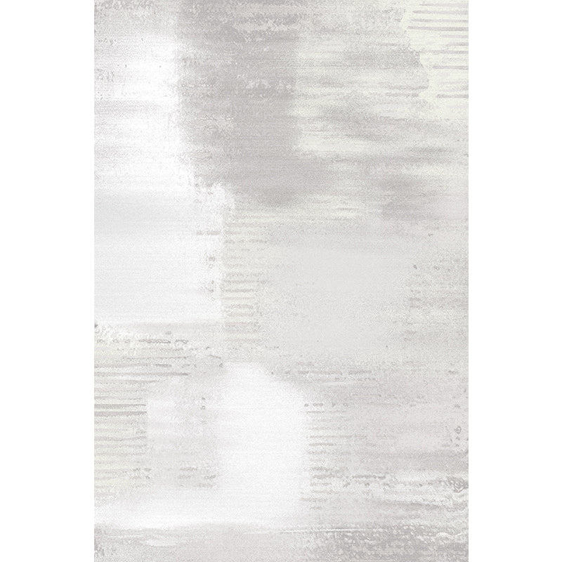 Simple Light Gray Luxury Rug Cotton Blend Abstract Print Area Carpet Pet Friendly Stain-Resistant Rug for Home Clearhalo 'Area Rug' 'Rug' 2225318