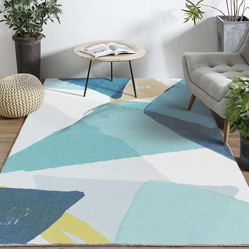 Southwestern Colorblock Rug Multi-Colored Synthetics Area Carpet Pet Friendly Washable Rug for Decoration Clearhalo 'Area Rug' 'Rug' 2225618