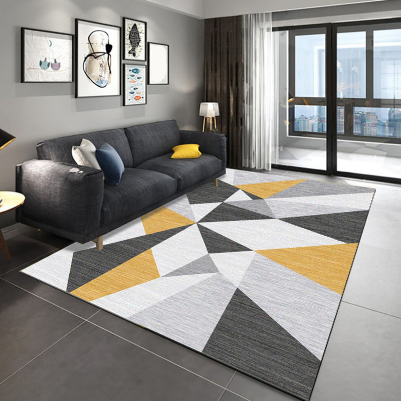 Southwestern Colorblock Rug Multi-Colored Synthetics Area Carpet Pet Friendly Washable Rug for Decoration Clearhalo 'Area Rug' 'Rug' 2225635