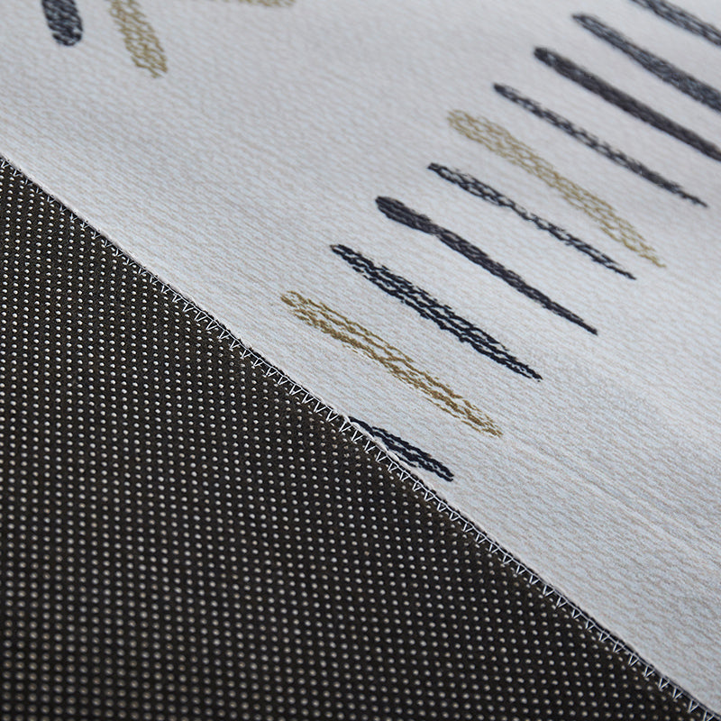Morandi Color Western Rug Cotton Blend Colorblock Area Carpet Non-Slip Backing Washable Rug for Bedroom Clearhalo 'Area Rug' 'Rug' 2225672