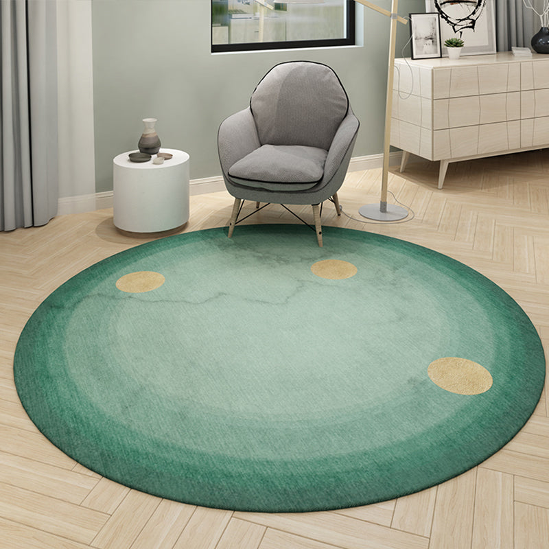 Classic Nordic Rug Multi Color Abstract Area Carpet Easy Care Pet Friendly Machine Washable Rug for Decoration Turquoise Clearhalo 'Area Rug' 'Modern' 'Rugs' Rug' 2226602