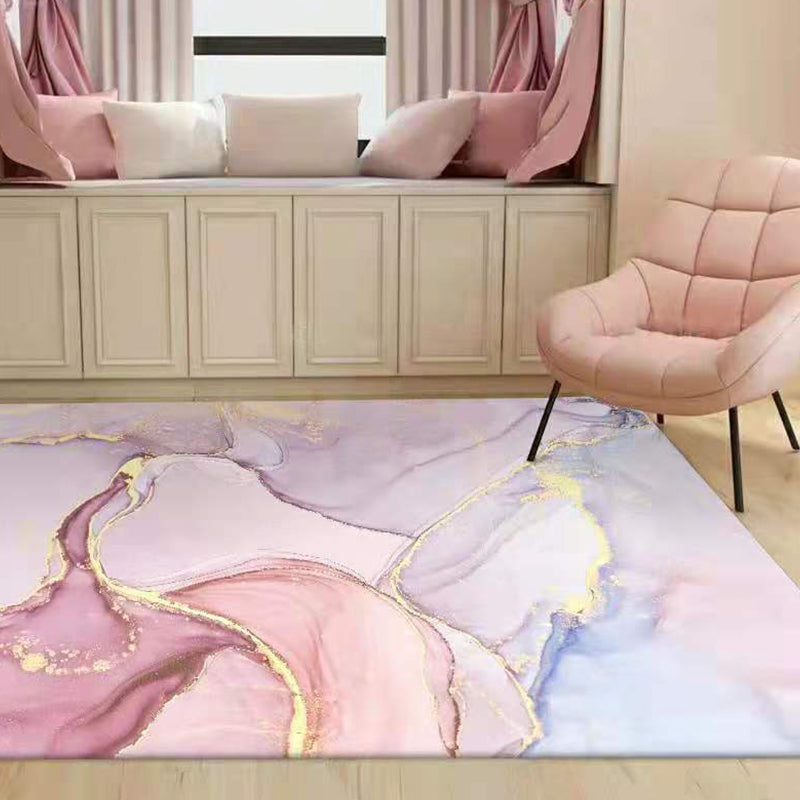 Casual Multi Color Floral Rug Synthetics Comfort Indoor Rug Pet Friendly Machine Washable Carpet for Living Room Clearhalo 'Area Rug' 'Modern' 'Rugs' Rug' 2226947