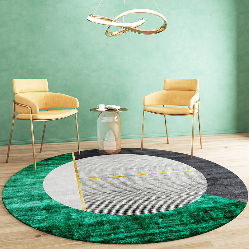 Western Abstract Print Rug Multi-Color Polypropylene Rug Non-Slip Backing Washable Carpet for Decoration Clearhalo 'Area Rug' 'Rug' 2238517