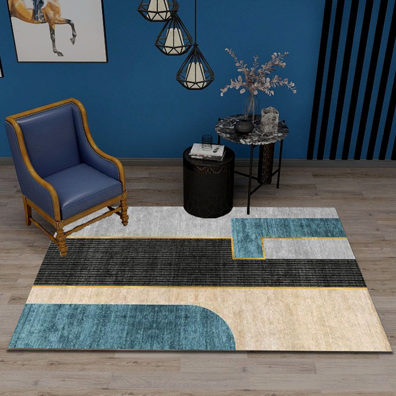 Classic Multi-Color Geometric Rug Synthetics Modern Carpet Non-Slip Easy Care Indoor Rug for Decoration Clearhalo 'Area Rug' 'Rug' 2238543