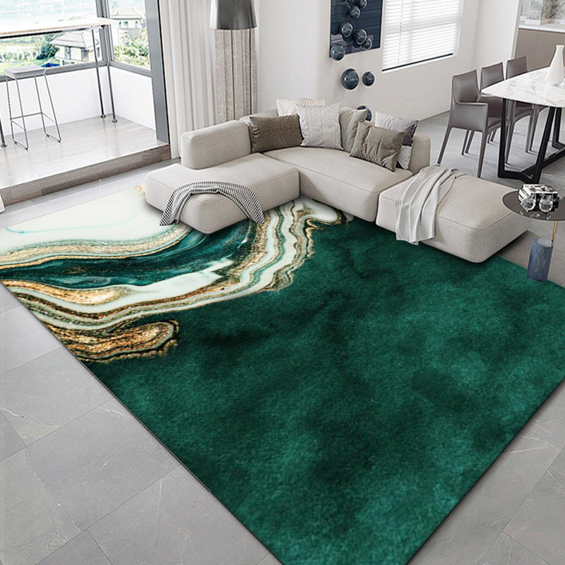 Luxury Geometric Print Rug Multi-Color Synthetics Carpet Anti-Slip Backing Pet Friendly Rug for Living Room Clearhalo 'Area Rug' 'Rug' 2238583