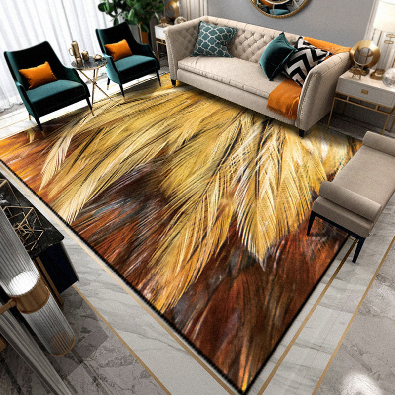 Multicolor Living Room Rug Unique Animal Print Rug Polypropylene Pet Friendly Washable Area Carpet Clearhalo 'Area Rug' 'Rug' 2239418