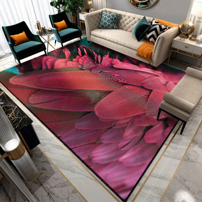 Multicolor Living Room Rug Unique Animal Print Rug Polypropylene Pet Friendly Washable Area Carpet Clearhalo 'Area Rug' 'Rug' 2239420