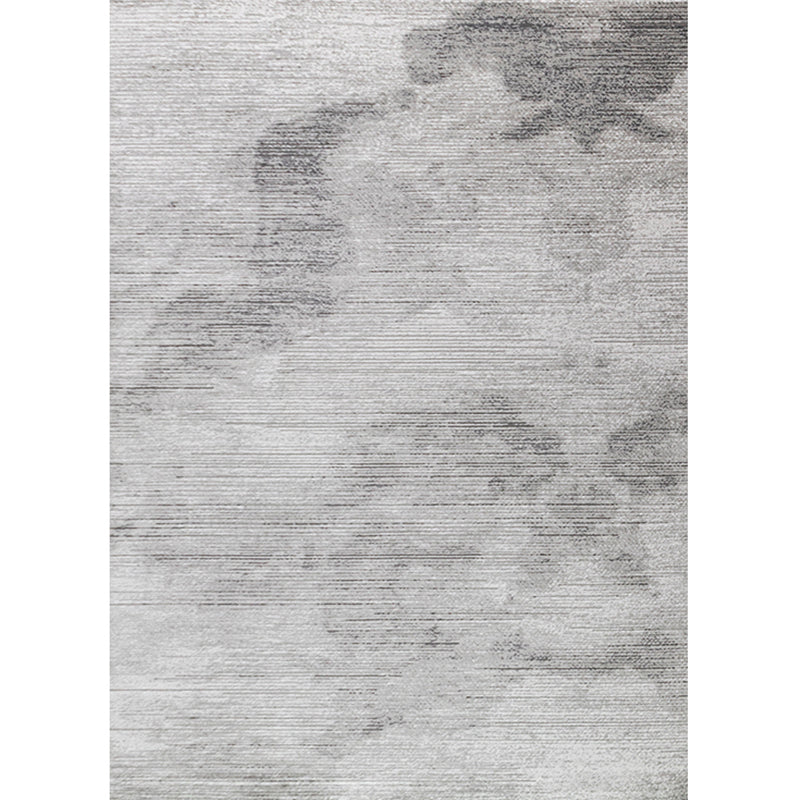 Simple Living Room Rug Multi-Color Abstract Print Area Carpet Synthetics Pet Friendly Easy Care Rug Smoke Gray Clearhalo 'Area Rug' 'Rug' 2244580