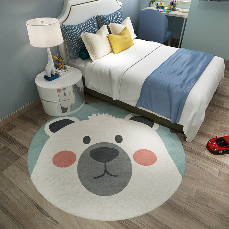 Casual Childrens Bedroom Rug Multicolor Cartoon Indoor Rug Polyster Non-Slip Easy Care Area Carpet Clearhalo 'Area Rug' 'Rug' 2244683