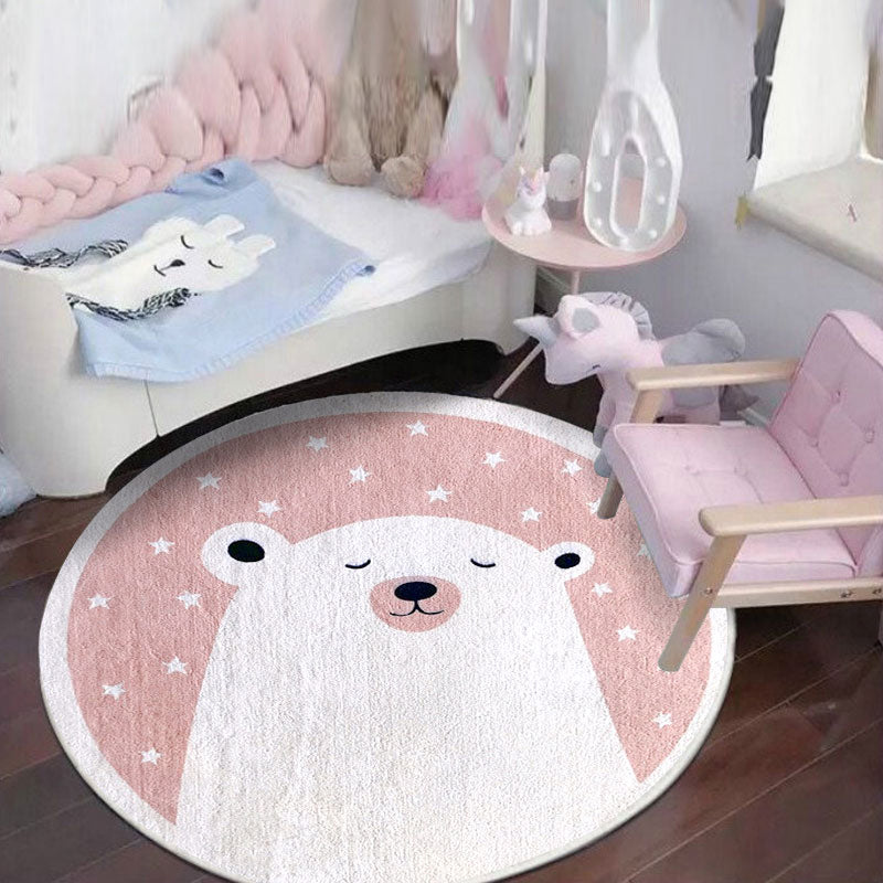 Relaxing Cartoon Print Rug Multi-Color Polyster Carpet Non-Slip Machine Washable Easy Care Rug for Kids Clearhalo 'Area Rug' 'Rug' 2244716