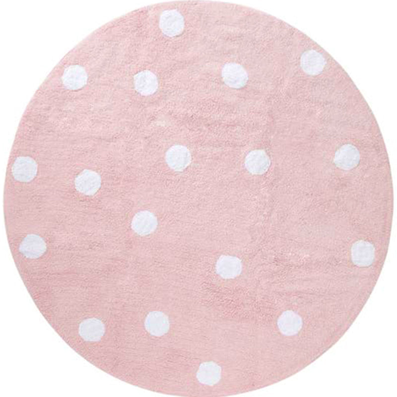 Multicolor Simple Rug Polyster Polka Dot Print Carpet Pet Friendly Non-Slip Backing Rug for Kids Bedroom Clearhalo 'Area Rug' 'Rug' 2244740