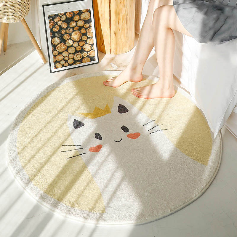 Cute Childrens Room Rug Multicolor Cartoon Area Carpet Synthetics Non-Slip Pet Friendly Indoor Rug Clearhalo 'Area Rug' 'Rug' 2244811