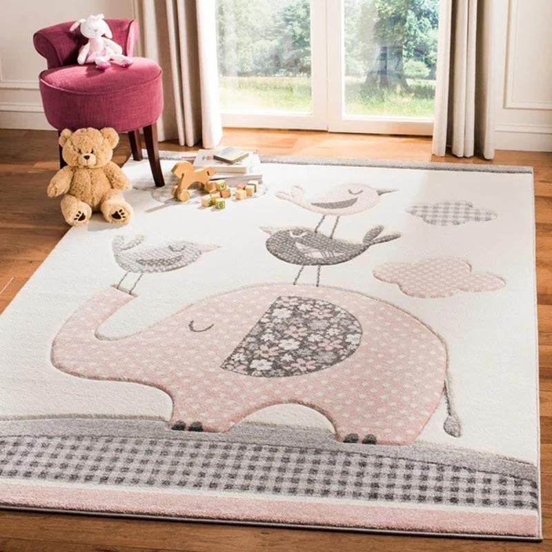 Novelty Childrens Rug Multicolor Cartoon Indoor Rug Synthetics Non-Slip Stain-Resistant Washable Carpet Clearhalo 'Area Rug' 'Rug' 2244943