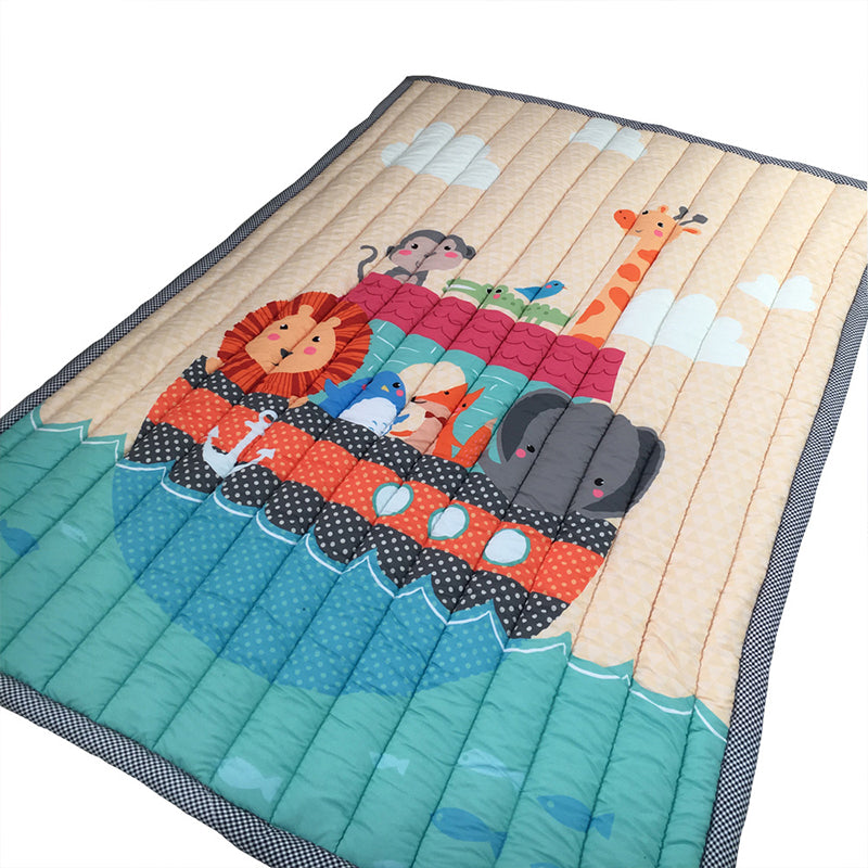 Multi-Color Comfort Rug Polyster Cartoon Animal Area Carpet Pet Friendly Easy Care Rug for Kids Bedroom Clearhalo 'Area Rug' 'Rug' 2245963