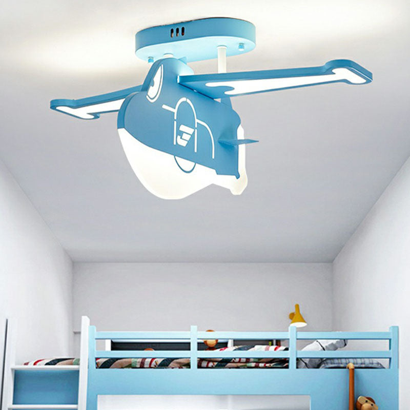 Acrylic Plane Flush Light Minimalist LED Flush Ceiling Light Fixture for Child Room Clearhalo 'Ceiling Lights' 'Close To Ceiling Lights' 'Close to ceiling' 'Semi-flushmount' Lighting' 2247211