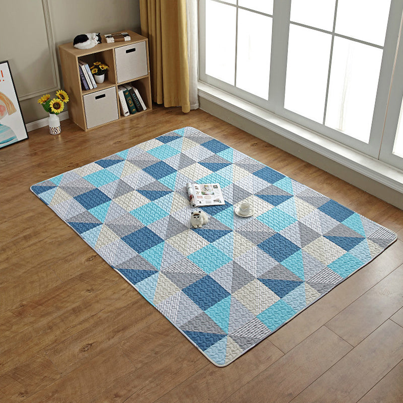 Western Decoration Rug Multi Color Geometric Print Carpet Cotton Anti-Slip Backing Easy Care Rug Clearhalo 'Area Rug' 'Rug' 2250205
