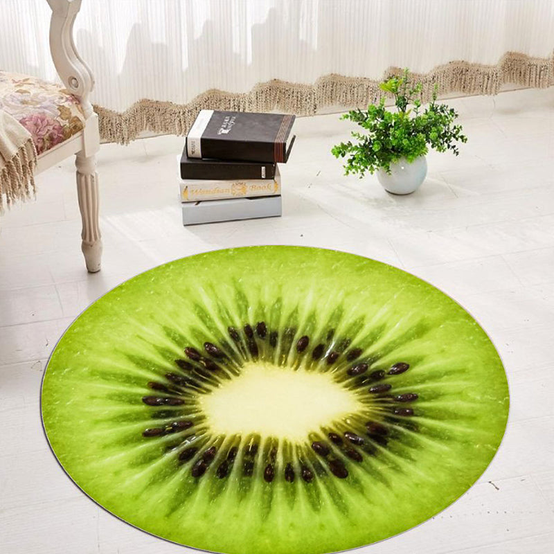 Relaxing Multicolor Plant Rug Synthetics Novelty Area Carpet Pet Friendly Machine Washable Indoor Rug for Decor Green Clearhalo 'Area Rug' 'Rug' 2253867