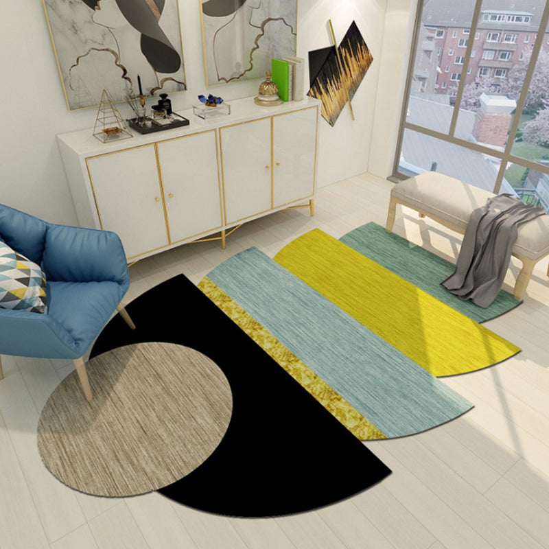 Western Bedroom Rug Multi Color Geometric Print Carpet Synthetics Non-Slip Backing Pet Friendly Indoor Rug Clearhalo 'Area Rug' 'Rug' 2253872