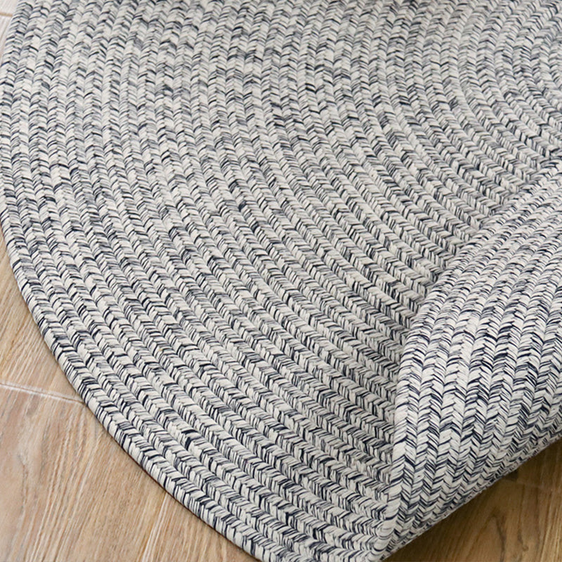 Grey Plain Rug Sisal Weaving Cabin Style Rug Non-Slip Washable Stain Resistant Rug for Living Room Clearhalo 'Area Rug' 'Rug' 2257481