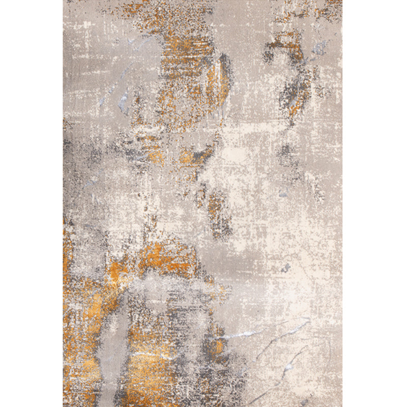 Industrial Living Room Rug Multicolor Aged Wall Look Rug Synthetics Stain Resistant Machine Washable Non-Slip Backing Rug Khaki Clearhalo 'Area Rug' 'Rug' 2262686