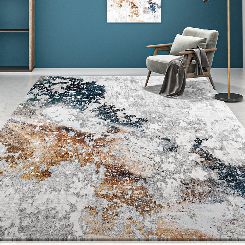 Multicolor Rustic Look Rug Polypropylene Industrial Rug Stain Resistant Pet Friendly Anti-Slip Rug for Living Room Clearhalo 'Area Rug' 'Rug' 2262696