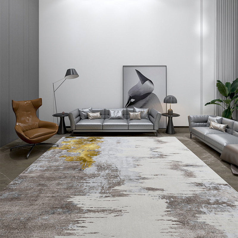 Industrial Rust Print Rug Multi-Color Synthetics Carpet Anti-Slip Machine Washable Stain Resistant Rug for Home Clearhalo 'Area Rug' 'Rug' 2262706