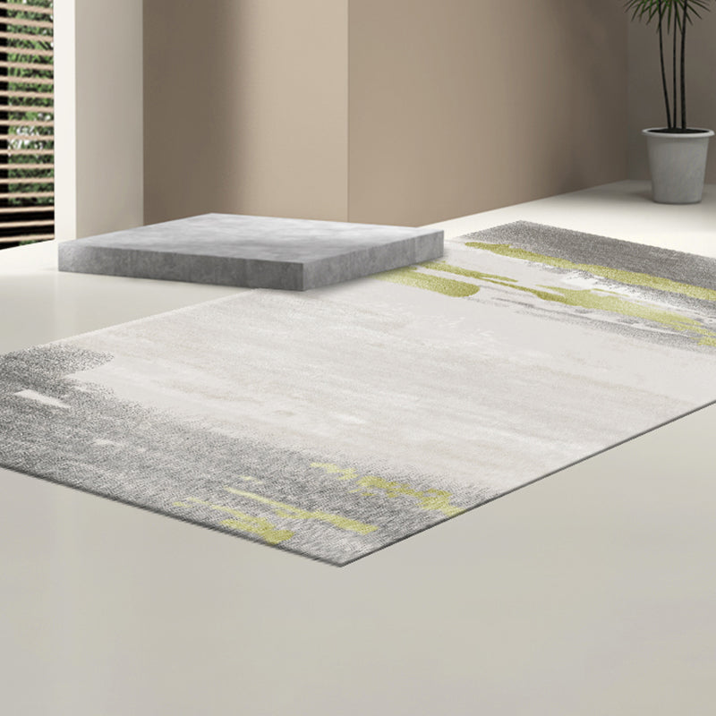 Simple Industrial Style Rug Multi Color Abstract Rug Pet Friendly Machine Washable Non-Slip Backing Rug for Great Room Clearhalo 'Area Rug' 'Rug' 2262736