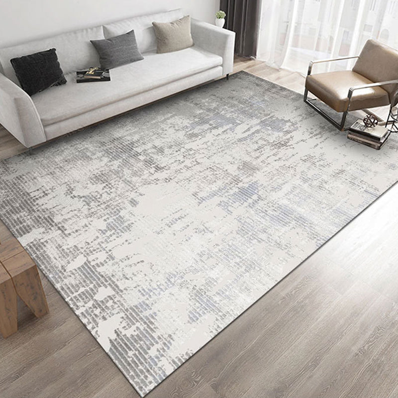 Shabby Chic Steampunk Rug Multi-Color Rustic Surface Rug Pet Friendly Non-Slip Backing Stain Resistant Rug for Drawing Room Light Gray Clearhalo 'Area Rug' 'Rug' 2262767