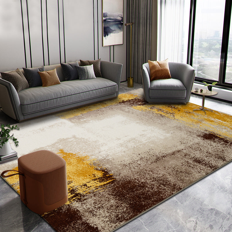 Industrial Print Rug Multi-Colored Polypropylene Area Carpet Non-Slip Pet Friendly Machine Washable Rug for Great Room Clearhalo 'Area Rug' 'Rug' 2262782