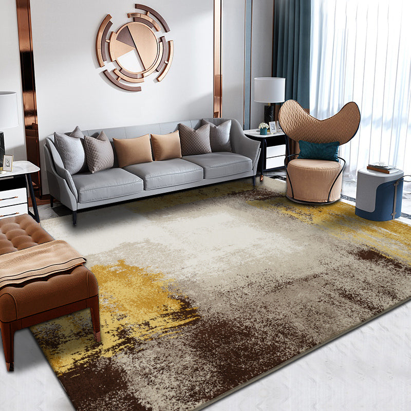 Industrial Print Rug Multi-Colored Polypropylene Area Carpet Non-Slip Pet Friendly Machine Washable Rug for Great Room Clearhalo 'Area Rug' 'Rug' 2262787