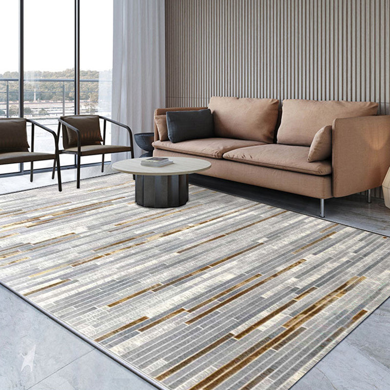 Industrial Home Area Rug Multicolor Rusty Metal Print Rug Synthetics Non-Slip Washable Stain Resistant Rug Cream Gray Clearhalo 'Area Rug' 'Rug' 2262856