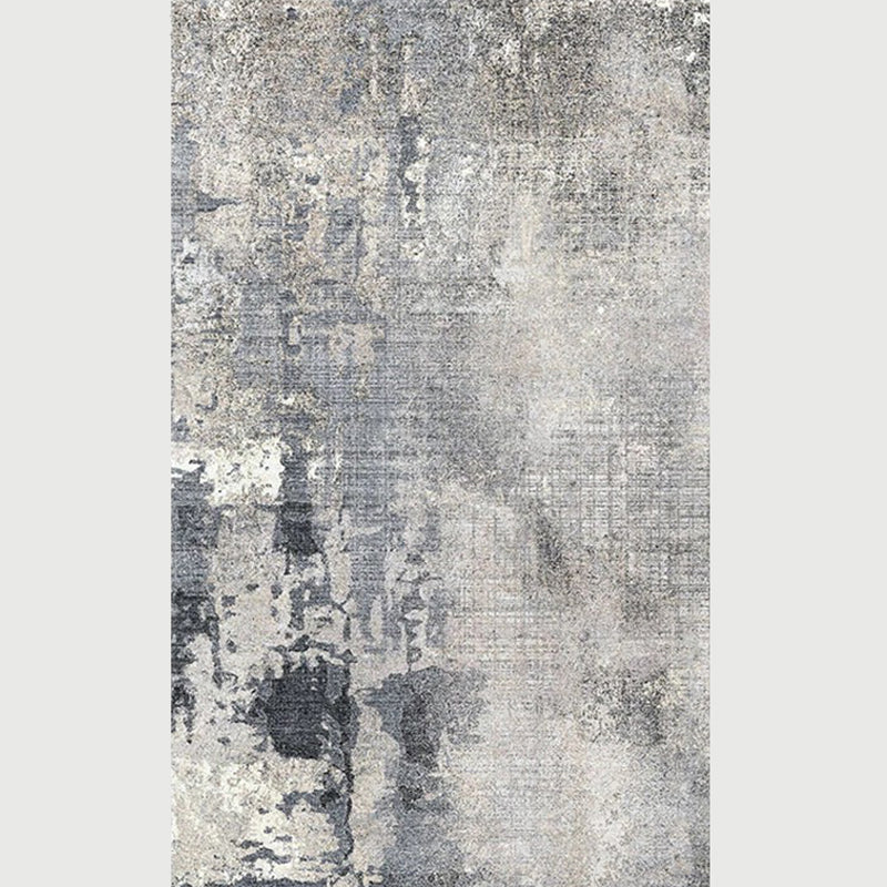 Restoration Abstract Indoor Rug Multi Colored Industrial Rug Polypropylene Pet Friendly Non-Slip Backing Washable Rug for Parlor Grey Clearhalo 'Area Rug' 'Rug' 2262871