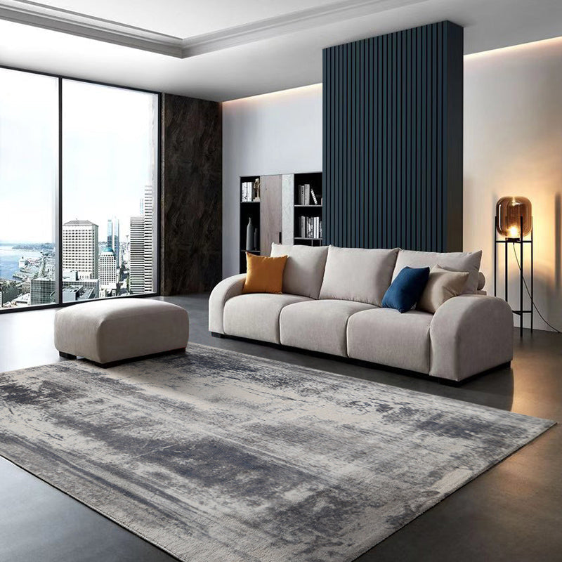 Decorative Multi-Color Cyberpunk Rug Polyester Rust Patterned Rug Stain Resistant Pet Friendly Anti-Slip Backing Rug for Guest Room Clearhalo 'Area Rug' 'Rug' 2262876