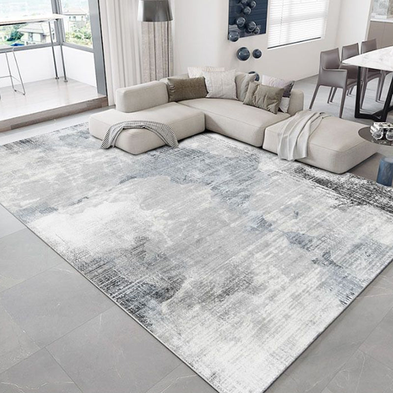 Simplicity Rustic Look Rug Multi-Color Industrial Rug Synthetics Pet Friendly Machine Washable Anti-Slip Backing Rug for Great Room Clearhalo 'Area Rug' 'Rug' 2263084