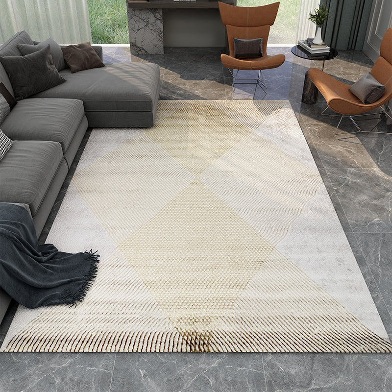 Multicolor Living Room Rug Industrial Geometric Abstract Rug Synthetics Pet Friendly Anti-Slip Washable Rug Clearhalo 'Area Rug' 'Rug' 2263126