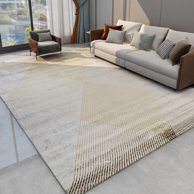 Multicolor Living Room Rug Industrial Geometric Abstract Rug Synthetics Pet Friendly Anti-Slip Washable Rug Clearhalo 'Area Rug' 'Rug' 2263128