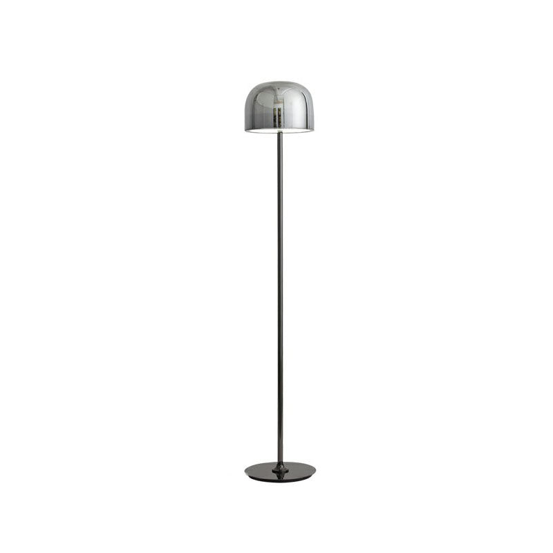 Equator Floor Lamp Designer Bowl Glass Living Room LED Standing Light for Living Room Grey 14