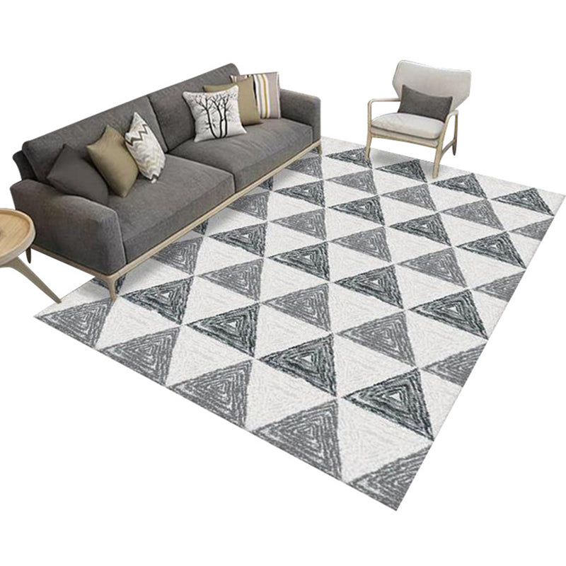 Multicolor Geometrical Print Rug Synthetics Modernist Rug Stain Resistant Non-Slip Backing Pet Friendly Rug for Great Room Clearhalo 'Area Rug' 'Modern' 'Rugs' Rug' 2274770