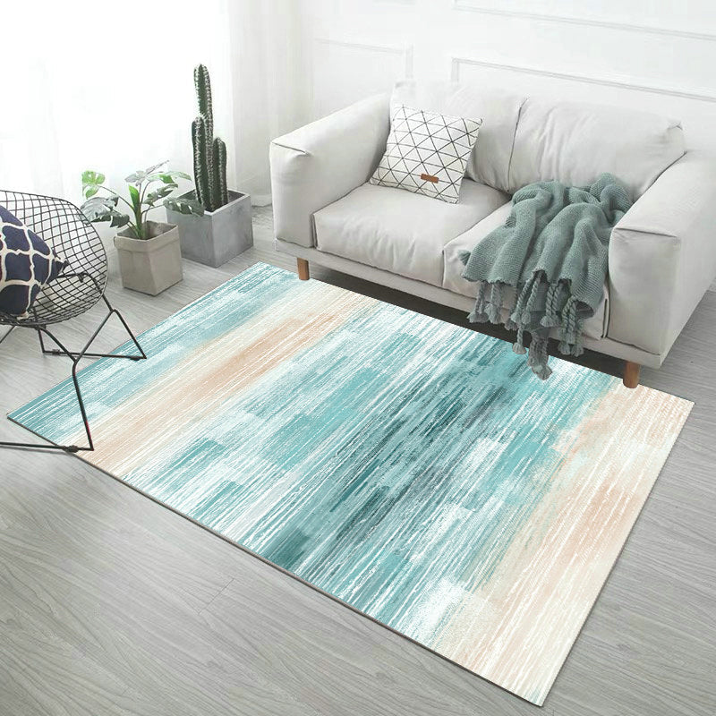 Nordic Decoration Rug Multi Colored Geometric Print Area Carpet PVC Non-Slip Backing Pet Friendly Rug Clearhalo 'Area Rug' 'Rug' 2286120