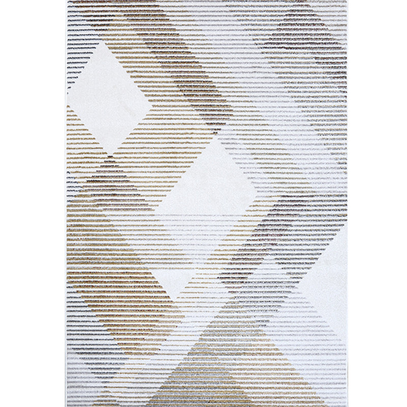 Trendy Decoration Rug Multi Color Geometric Pattern Indoor Rug Polyster Anti-Slip Backing Pet Friendly Carpet Gray-Khaki Clearhalo 'Area Rug' 'Modern' 'Rugs' Rug' 2300541