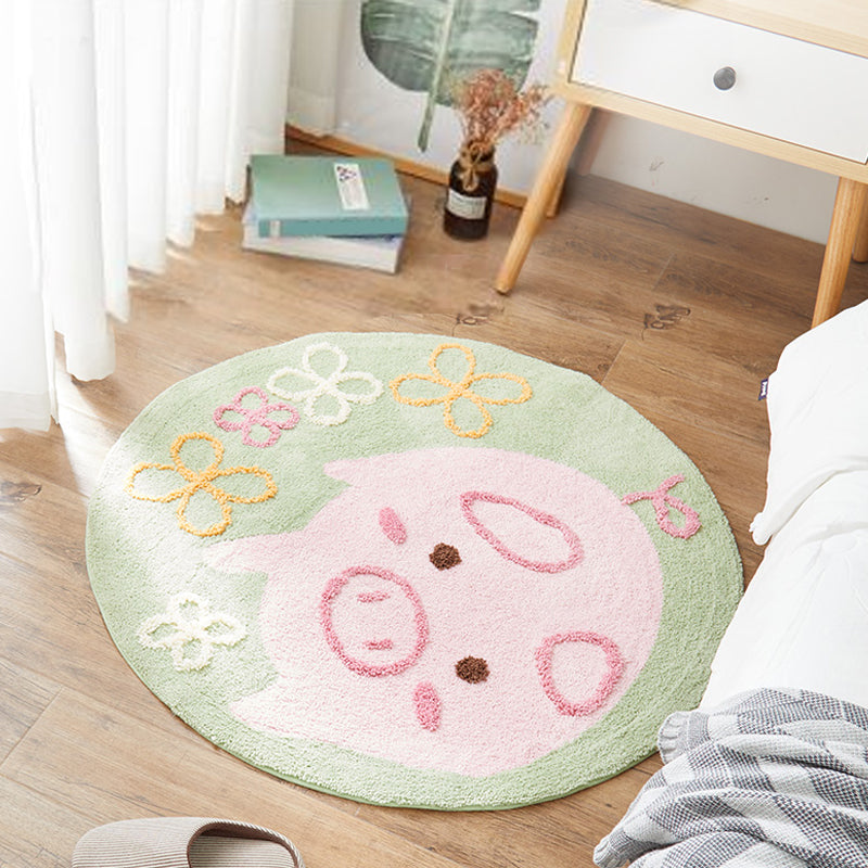 Calming Bedroom Rug Multi Colored Cartoon Printed Area Carpet Polypropylene Easy Care Machine Washable Indoor Rug Clearhalo 'Area Rug' 'Rug' 2300781