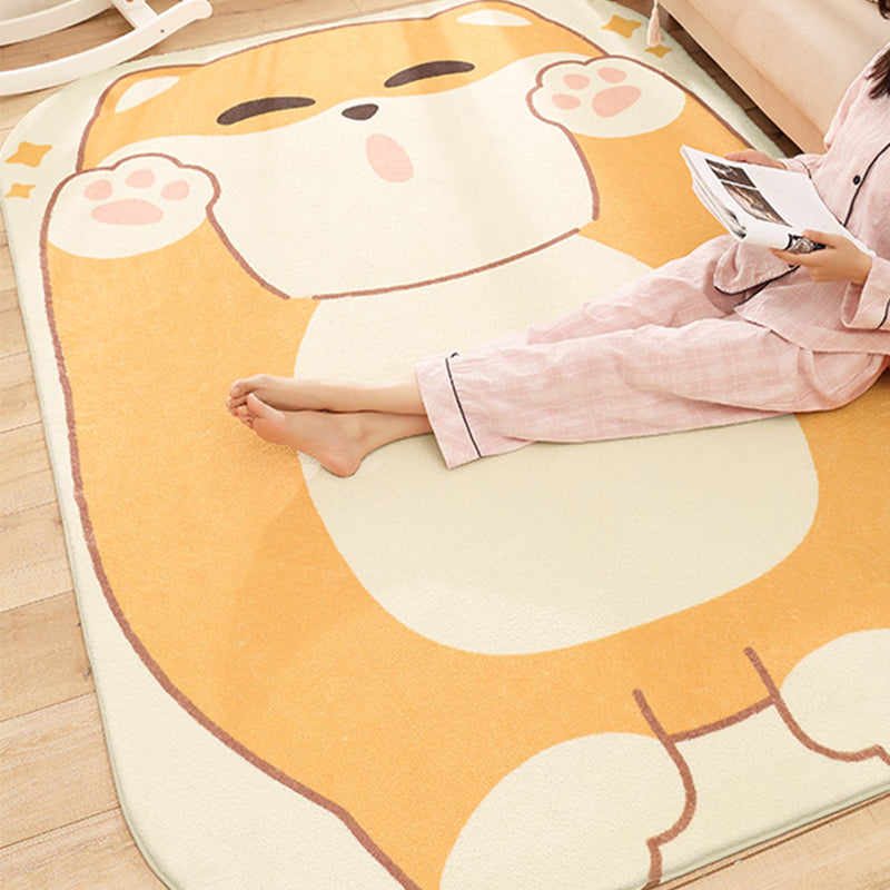 Calming Decoration Rug Multi Colored Animal Printed Indoor Rug Non-Slip Backing Machine Washable Area Carpet Clearhalo 'Area Rug' 'Rug' 2300869