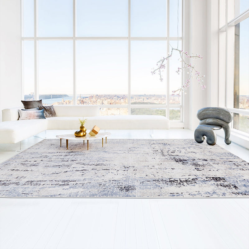 Multi Color Cyberpunk Rug Polyster Abstract Pattern Indoor Rug Easy Care Pet Friendly Area Carpet for Living Room Clearhalo 'Area Rug' 'Rug' 2301124