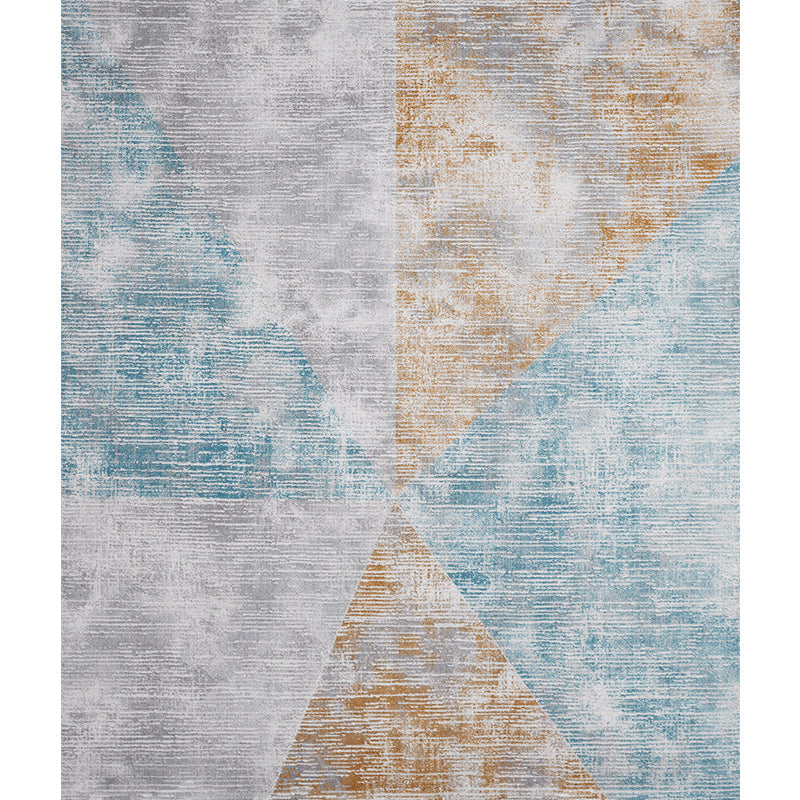 Casual Decoration Rug Multi Colored Abstract Pattern Indoor Rug Cotton Blend Anti-Slip Backing Pet Friendly Carpet Clearhalo 'Area Rug' 'Rug' 2308924